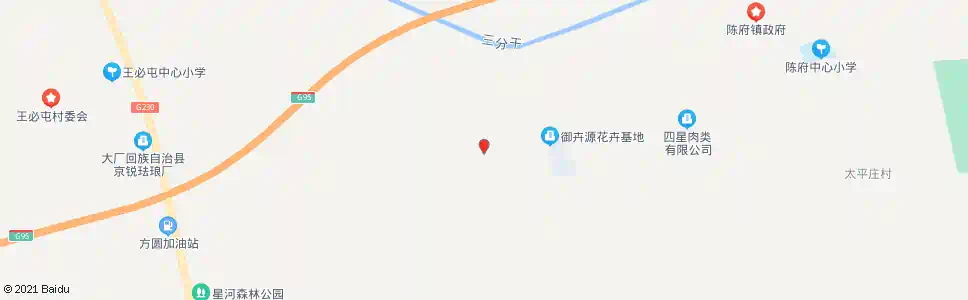 廊坊东彭府村_公交站地图_廊坊公交_妙搜公交查询2025