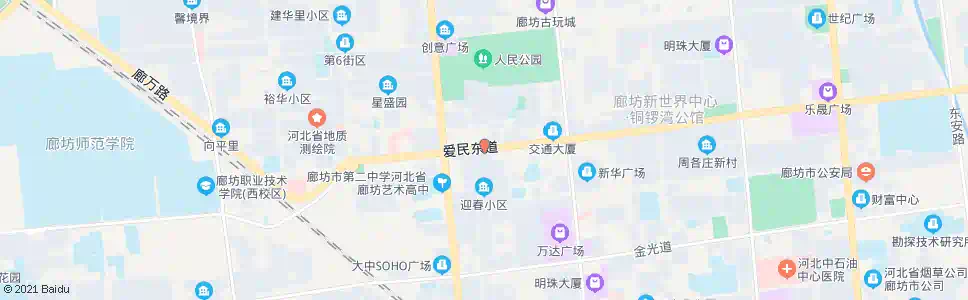 廊坊招呼站(第一城酒店)_公交站地图_廊坊公交_妙搜公交查询2025