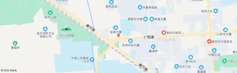 廊坊西昌路口_公交站地图_廊坊公交_妙搜公交查询2025