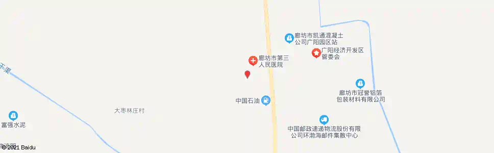 廊坊大枣林_公交站地图_廊坊公交_妙搜公交查询2025