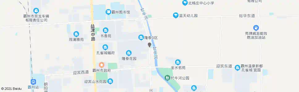 廊坊隆泰小区东门_公交站地图_廊坊公交_妙搜公交查询2025