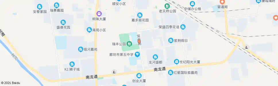廊坊第十四小学_公交站地图_廊坊公交_妙搜公交查询2025