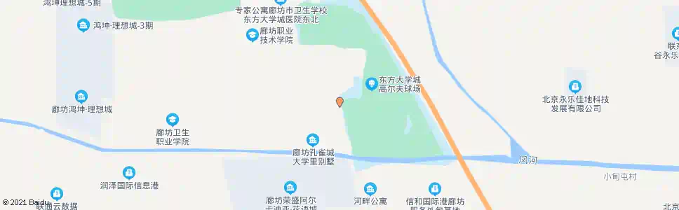 廊坊高尔夫球场_公交站地图_廊坊公交_妙搜公交查询2025