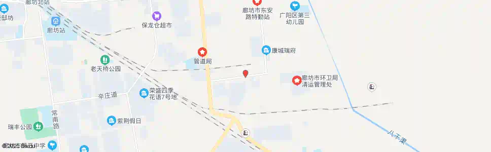 廊坊君正花园_公交站地图_廊坊公交_妙搜公交查询2025