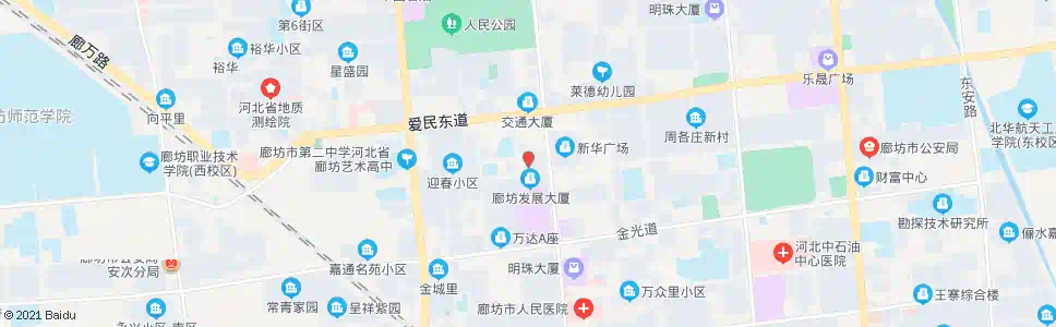 廊坊老干部局_公交站地图_廊坊公交_妙搜公交查询2025