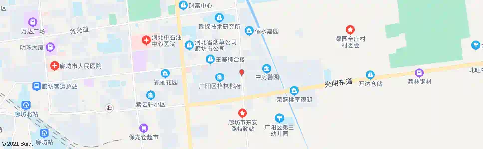 廊坊新开路南口_公交站地图_廊坊公交_妙搜公交查询2025