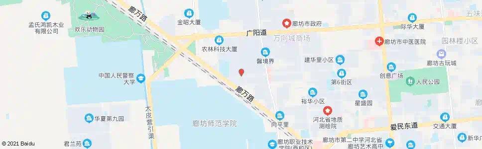 廊坊锦绣小区南门_公交站地图_廊坊公交_妙搜公交查询2025