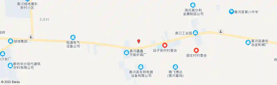 廊坊康庄村_公交站地图_廊坊公交_妙搜公交查询2025