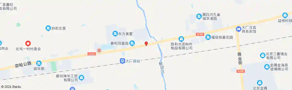 廊坊耀华佳苑_公交站地图_廊坊公交_妙搜公交查询2025