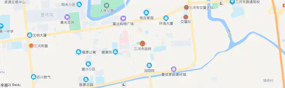 廊坊三河市政府_公交站地图_廊坊公交_妙搜公交查询2025