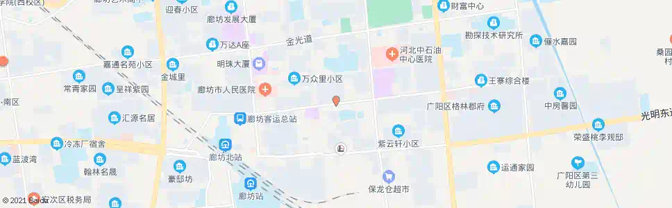 廊坊管道四区_公交站地图_廊坊公交_妙搜公交查询2025