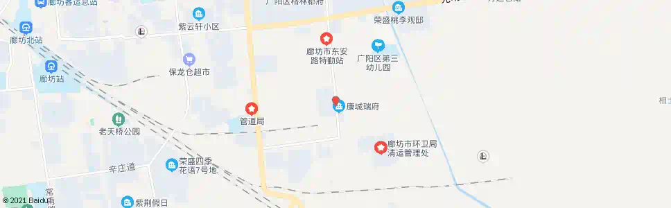 廊坊许各庄_公交站地图_廊坊公交_妙搜公交查询2025