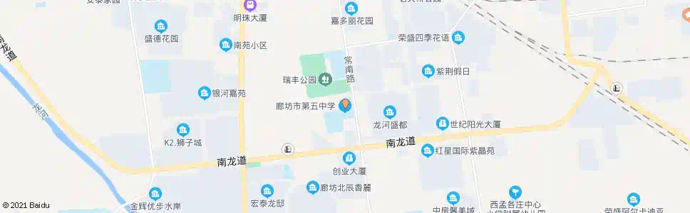 廊坊五小—九中_公交站地图_廊坊公交_妙搜公交查询2025