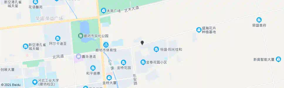 廊坊金泰小区北门_公交站地图_廊坊公交_妙搜公交查询2025