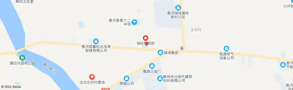 廊坊钱旺镇_公交站地图_廊坊公交_妙搜公交查询2025