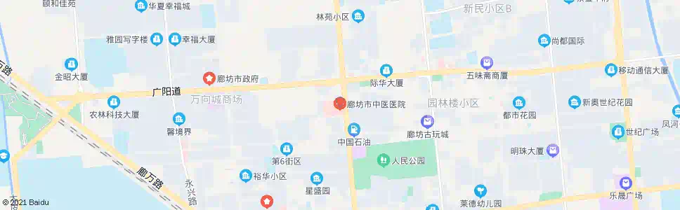 廊坊中医院_公交站地图_廊坊公交_妙搜公交查询2025