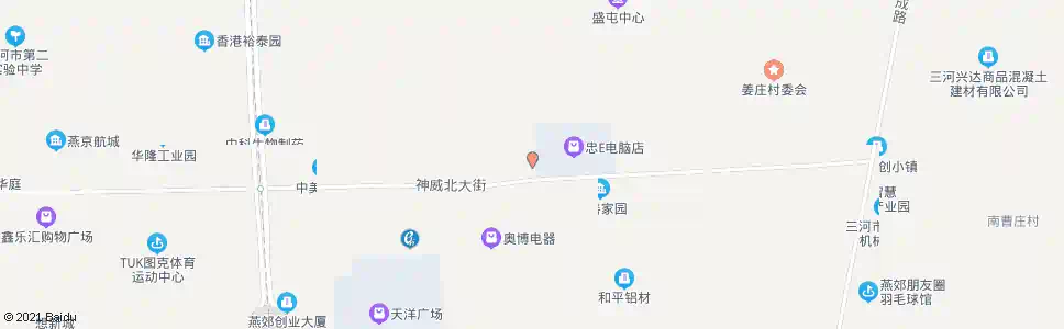 廊坊天洋城总站_公交站地图_廊坊公交_妙搜公交查询2025