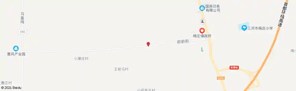 廊坊小闫各庄路口_公交站地图_廊坊公交_妙搜公交查询2025