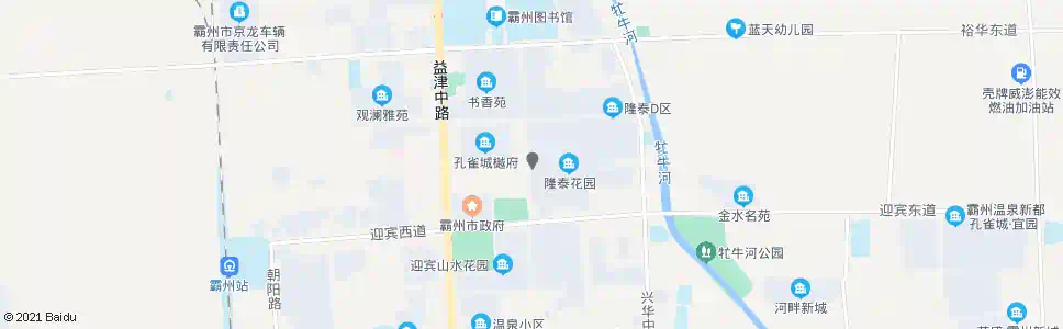 廊坊隆泰小区西门_公交站地图_廊坊公交_妙搜公交查询2025