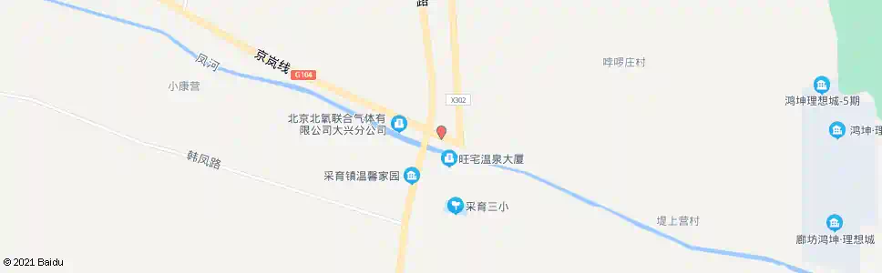 廊坊凤河营_公交站地图_廊坊公交_妙搜公交查询2025