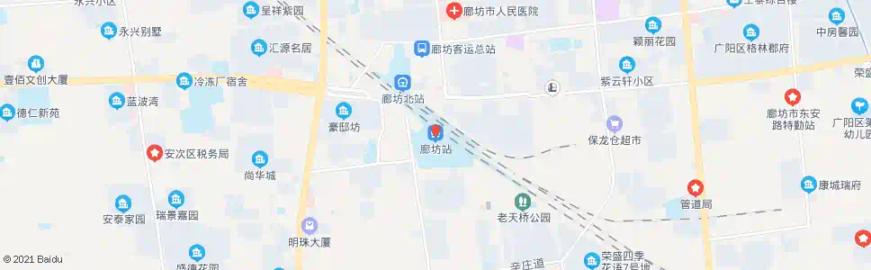 廊坊老鱼布_公交站地图_廊坊公交_妙搜公交查询2025
