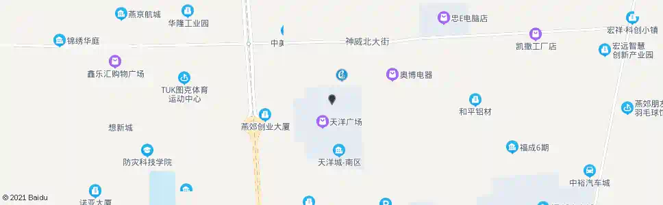 廊坊天洋城小区北_公交站地图_廊坊公交_妙搜公交查询2025