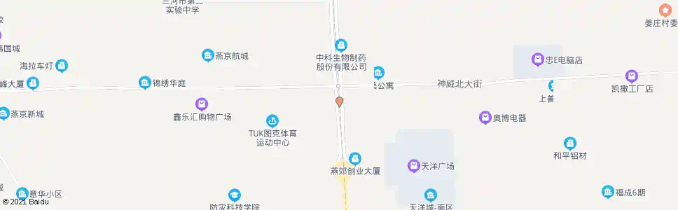廊坊燕郊商厦_公交站地图_廊坊公交_妙搜公交查询2025