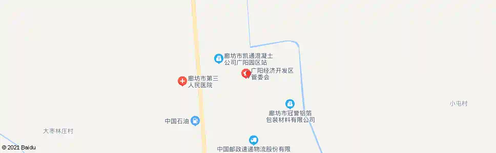 廊坊广阳开发区管委会_公交站地图_廊坊公交_妙搜公交查询2025