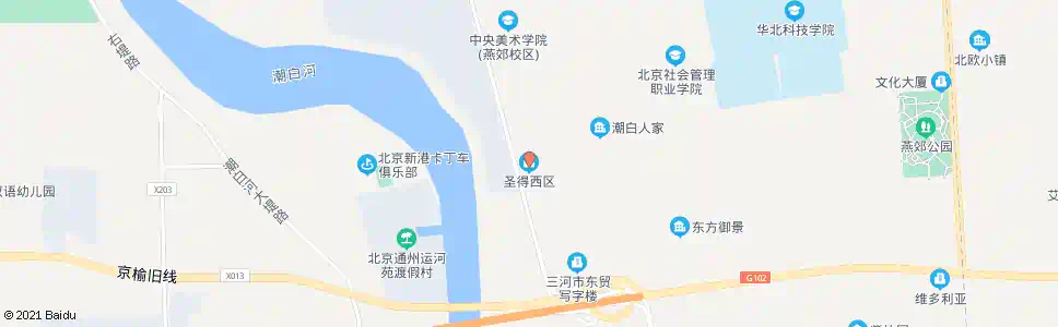 廊坊圣得西区_公交站地图_廊坊公交_妙搜公交查询2025
