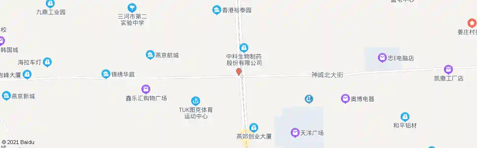 廊坊易达地产南_公交站地图_廊坊公交_妙搜公交查询2025