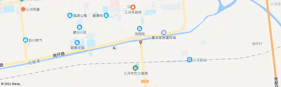 廊坊大兴桥南_公交站地图_廊坊公交_妙搜公交查询2025
