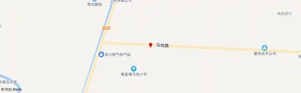 廊坊通州西马坊村_公交站地图_廊坊公交_妙搜公交查询2025