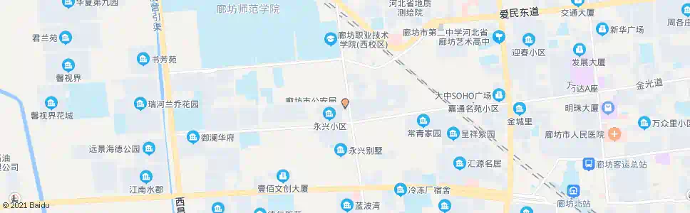 廊坊公安分局_公交站地图_廊坊公交_妙搜公交查询2025