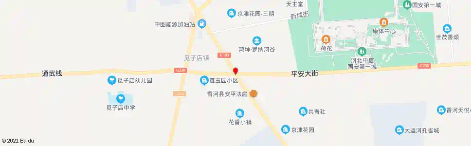 廊坊京津公路杨村站_公交站地图_廊坊公交_妙搜公交查询2025
