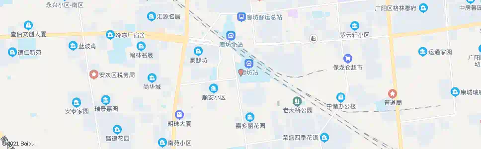 廊坊南环停车场_公交站地图_廊坊公交_妙搜公交查询2025