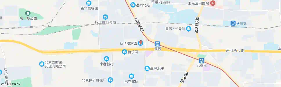 廊坊新华联家园_公交站地图_廊坊公交_妙搜公交查询2025