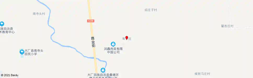 廊坊苇子庄村路口_公交站地图_廊坊公交_妙搜公交查询2025