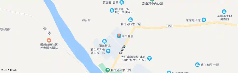 廊坊潮白馨居_公交站地图_廊坊公交_妙搜公交查询2025