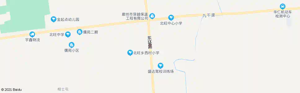 廊坊西村东口_公交站地图_廊坊公交_妙搜公交查询2025