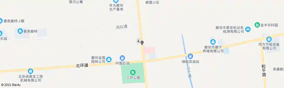 廊坊安泰老年公寓麻营_公交站地图_廊坊公交_妙搜公交查询2025