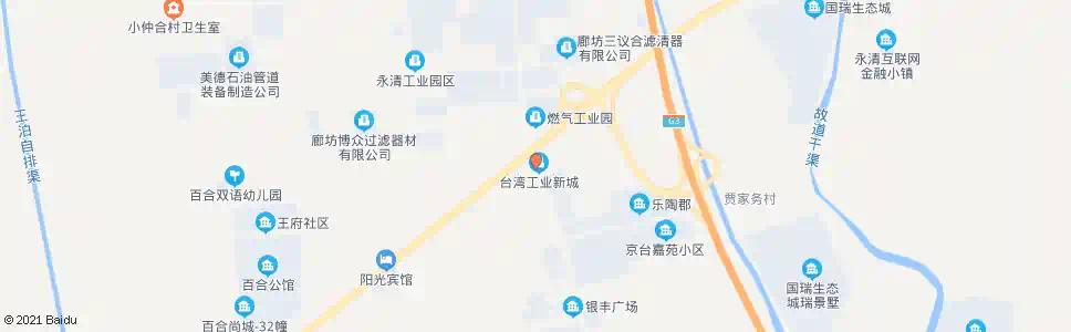廊坊台湾新城管委会_公交站地图_廊坊公交_妙搜公交查询2025