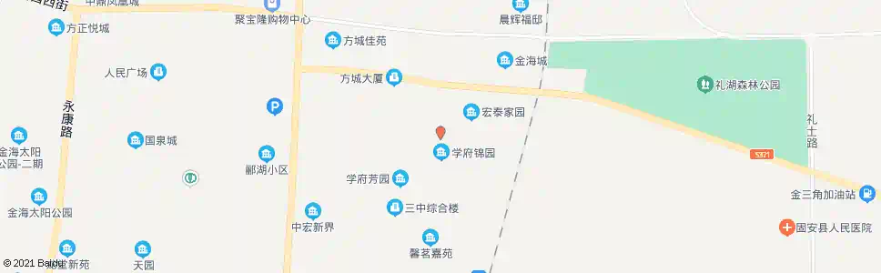 廊坊学府锦园站_公交站地图_廊坊公交_妙搜公交查询2025