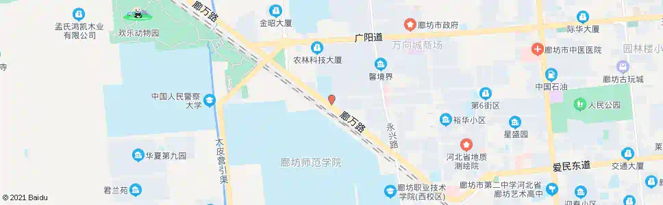 廊坊第八大街_公交站地图_廊坊公交_妙搜公交查询2025