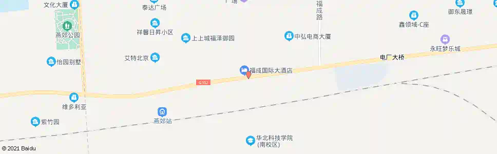 廊坊燕郊食品城_公交站地图_廊坊公交_妙搜公交查询2025
