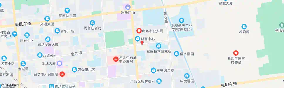 廊坊新开路派出所_公交站地图_廊坊公交_妙搜公交查询2025