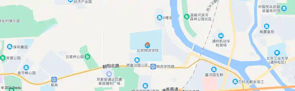廊坊北京物资学院_公交站地图_廊坊公交_妙搜公交查询2025