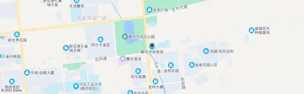 廊坊体育馆_公交站地图_廊坊公交_妙搜公交查询2025
