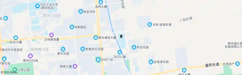 廊坊廊坊第九中学_公交站地图_廊坊公交_妙搜公交查询2025