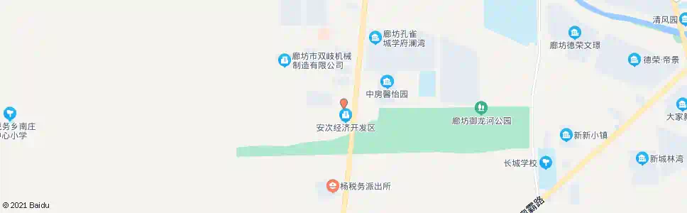廊坊安次开发区管委会_公交站地图_廊坊公交_妙搜公交查询2025