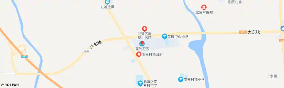 廊坊武清莲胜花园_公交站地图_廊坊公交_妙搜公交查询2025